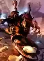 Free download Warhammer 40k - Possessed Chaos Space Marine Attacking Fire Warrior [Copyright MajesticChicken] free photo or picture to be edited with GIMP online image editor